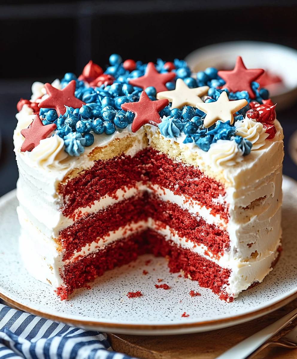 Fourth of July Cake