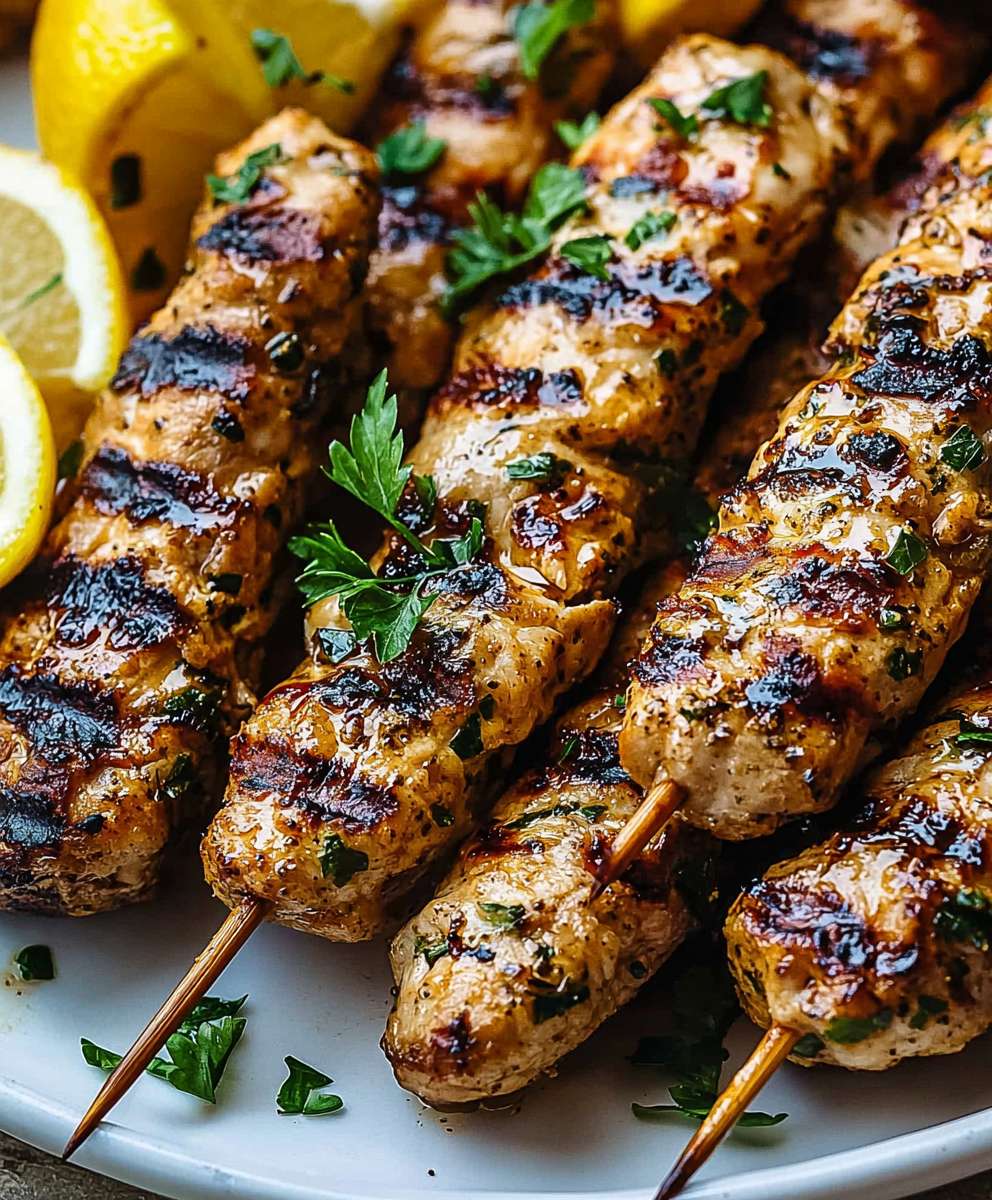 Grilled Chicken Kafta