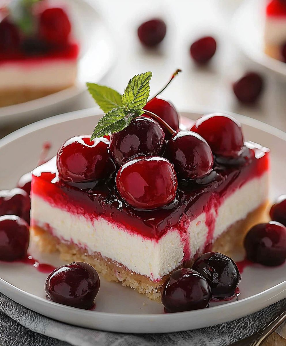 Cherry Cheesecake Dessert