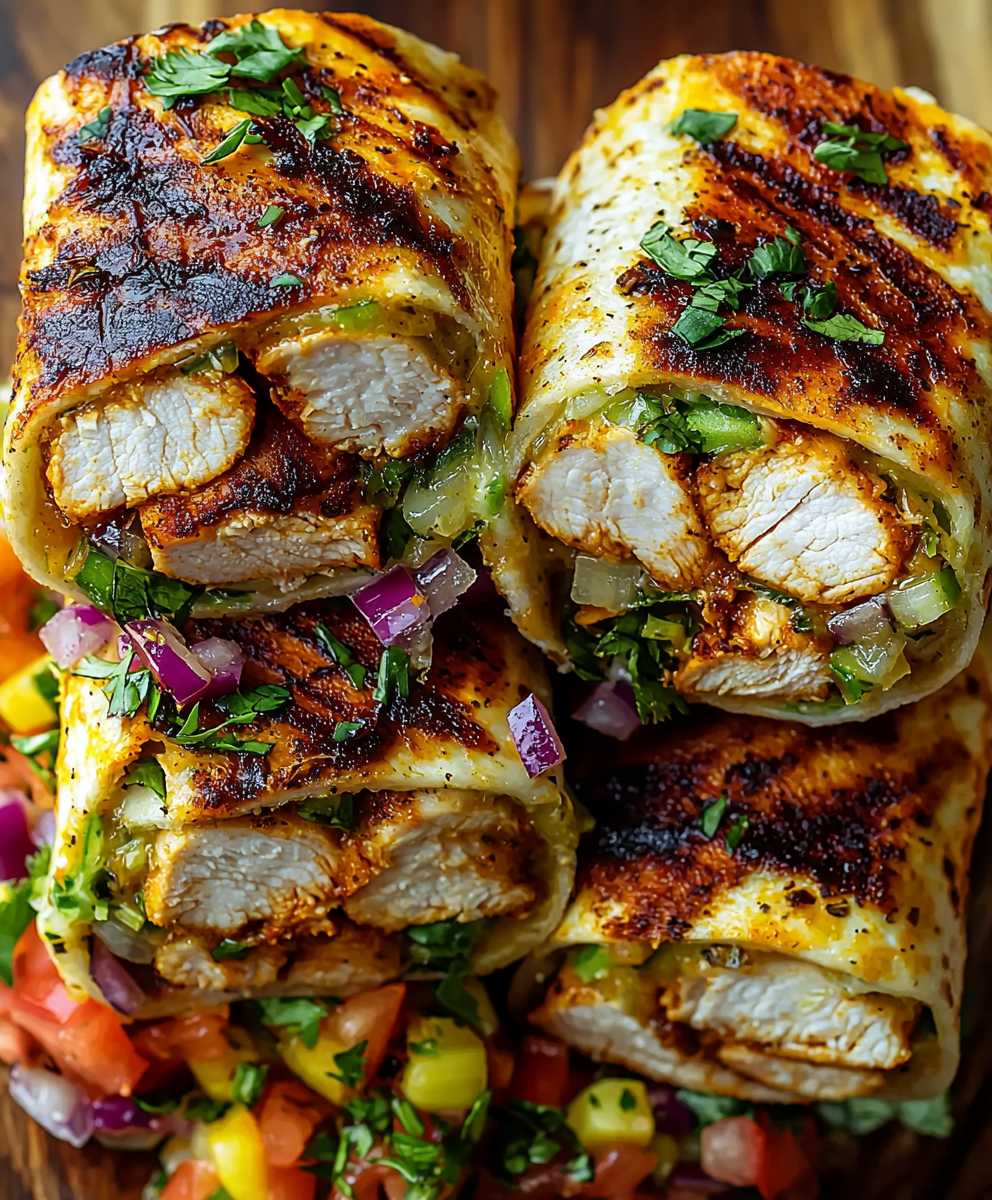 Southwest Chicken Wraps