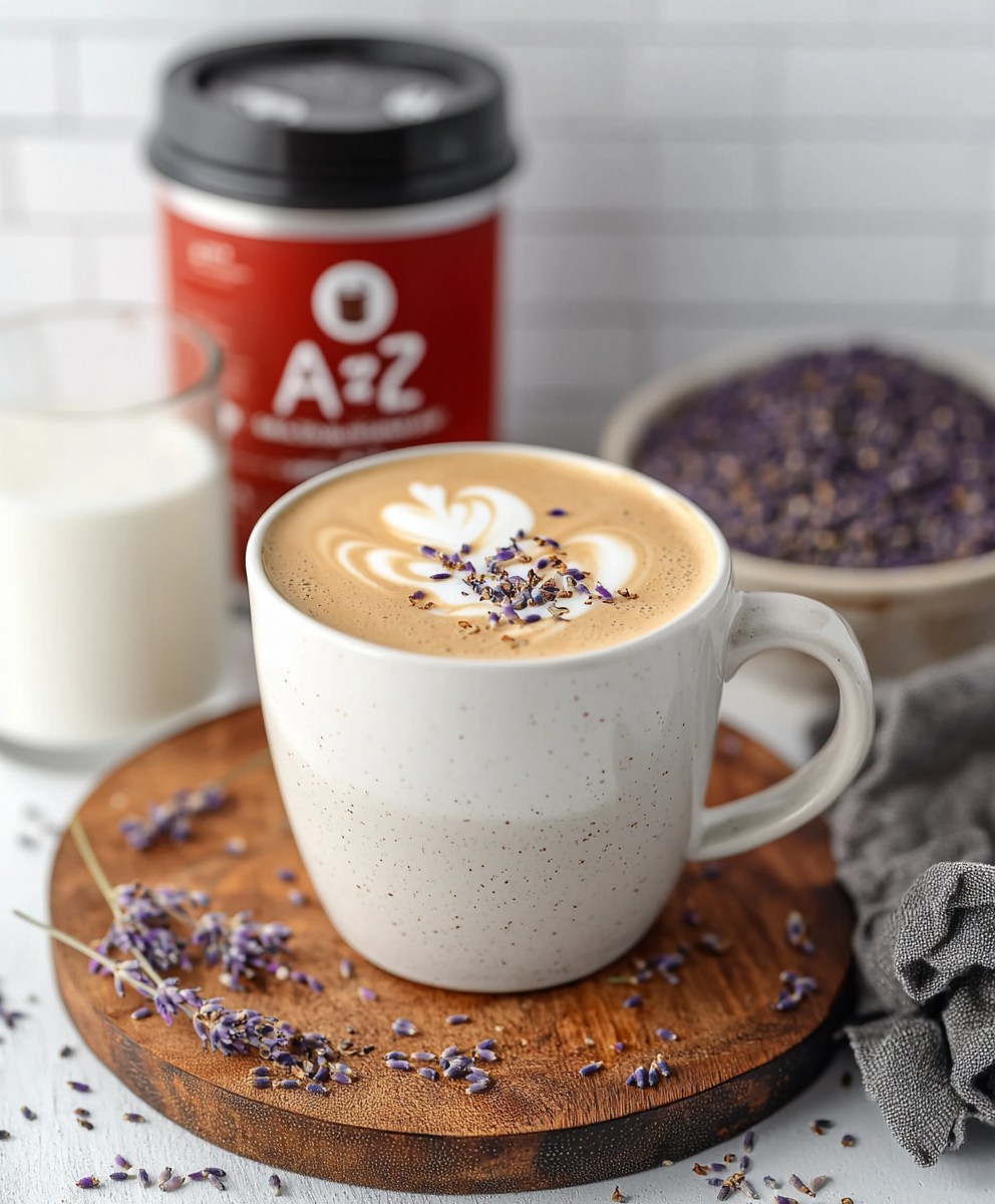 Vanilla Lavender Latte