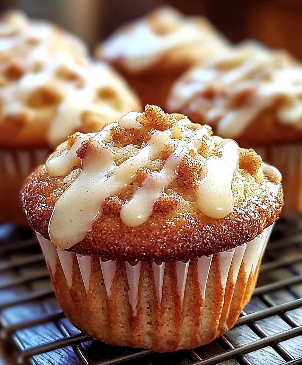 Cinnamon roll muffins
