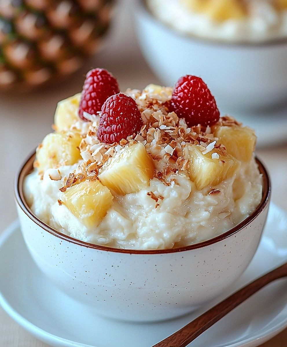 Hawaiian pineapple coconut dessert