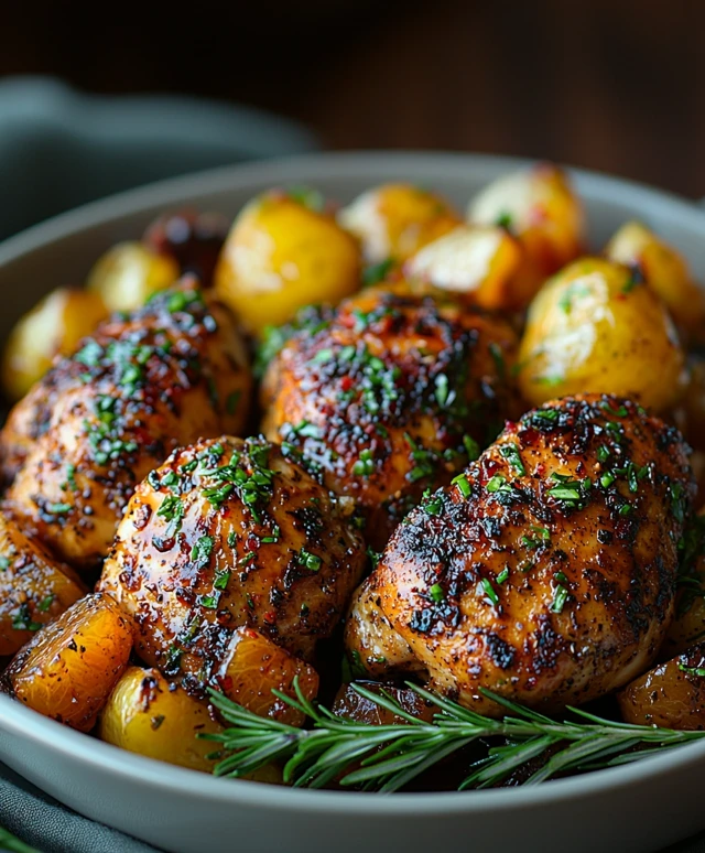Apricot Chicken Dish