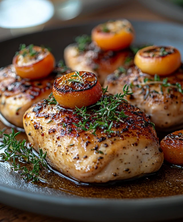 Apricot Chicken Dish