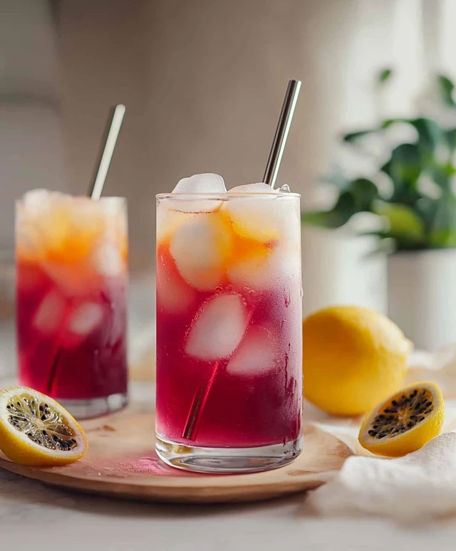Iced Passion Tea Limonade