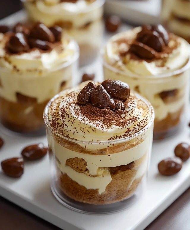 Tiramisu Cups Dessert