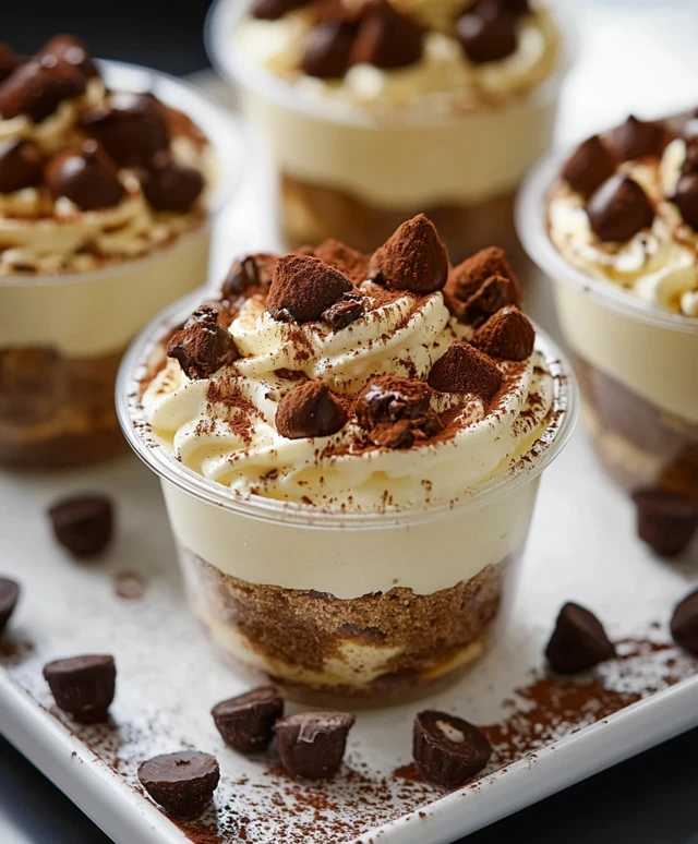 Tiramisu Cups Dessert