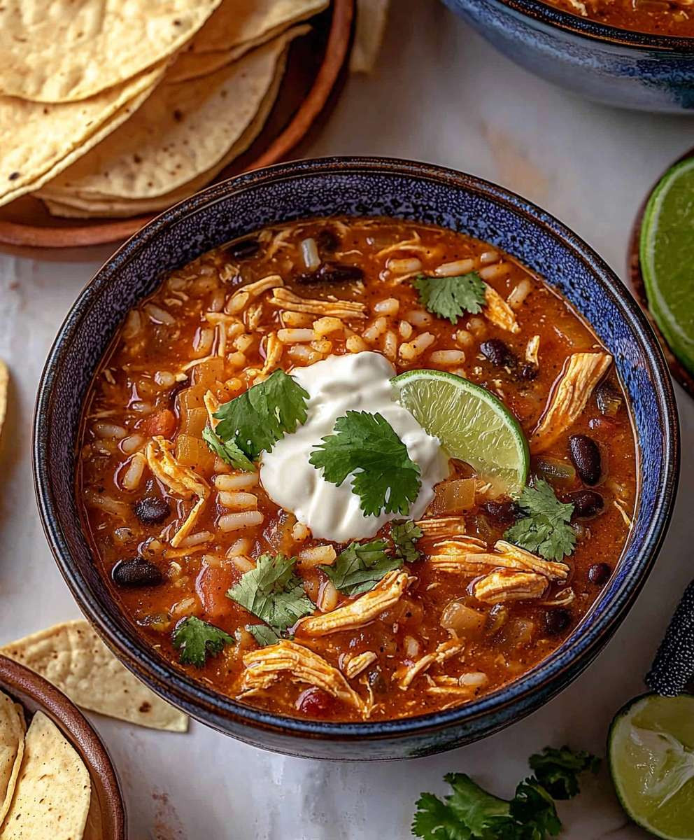 Chicken Enchilada Soup
