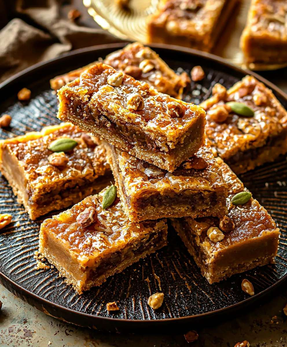 Baklava Cookie Bars
