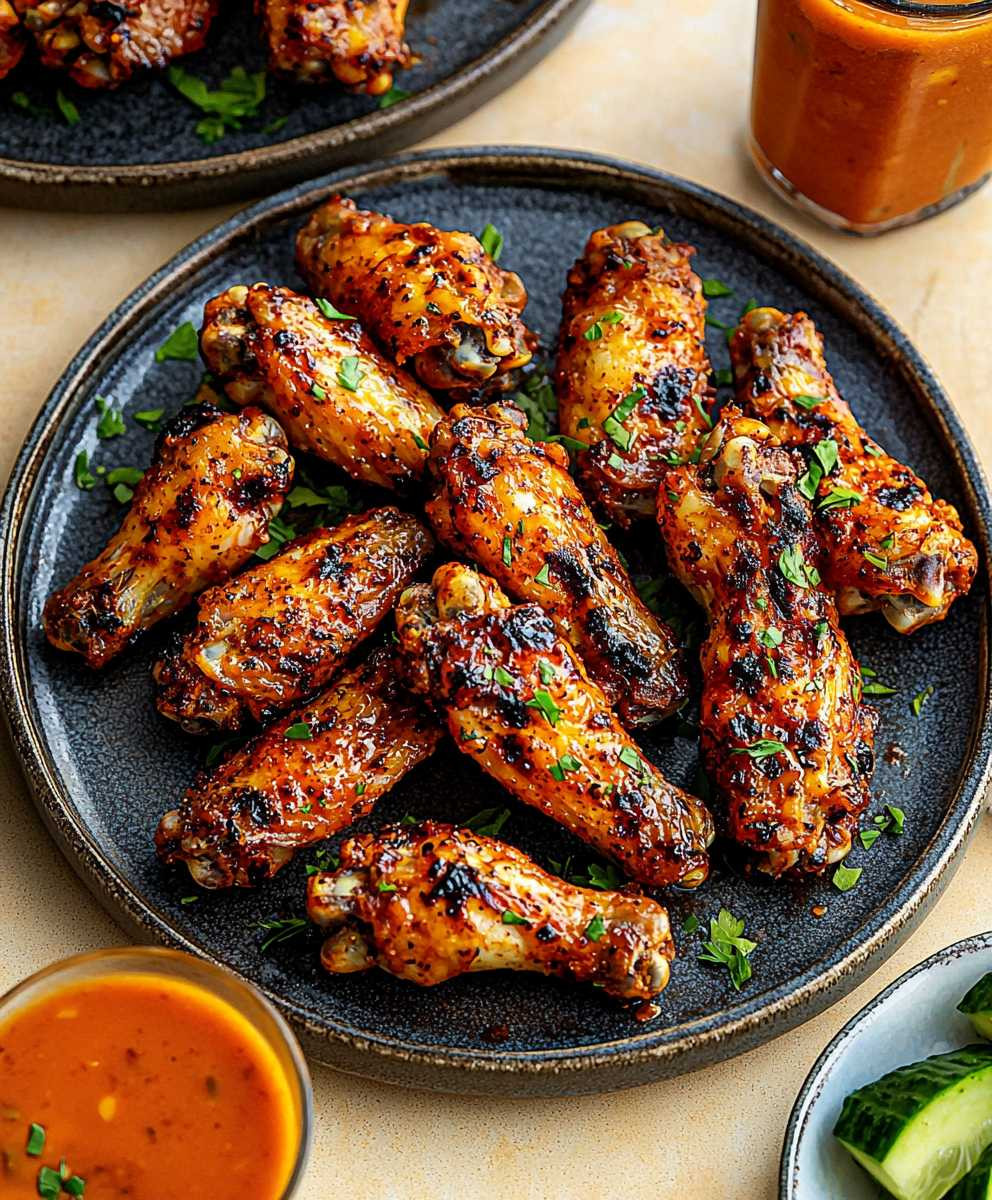 Cajun Spiced Chicken Wings