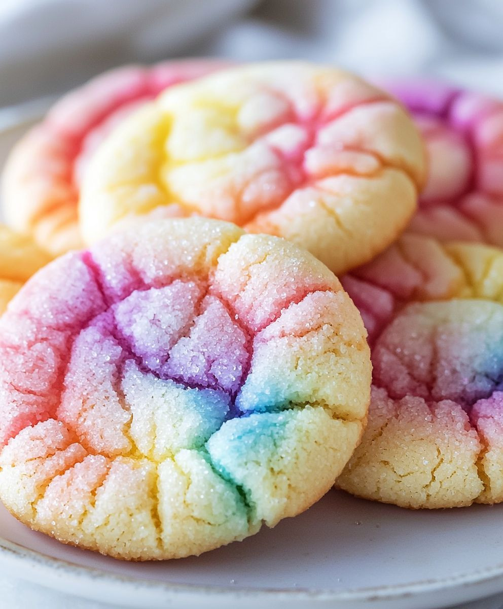 Tie Dye Cookies