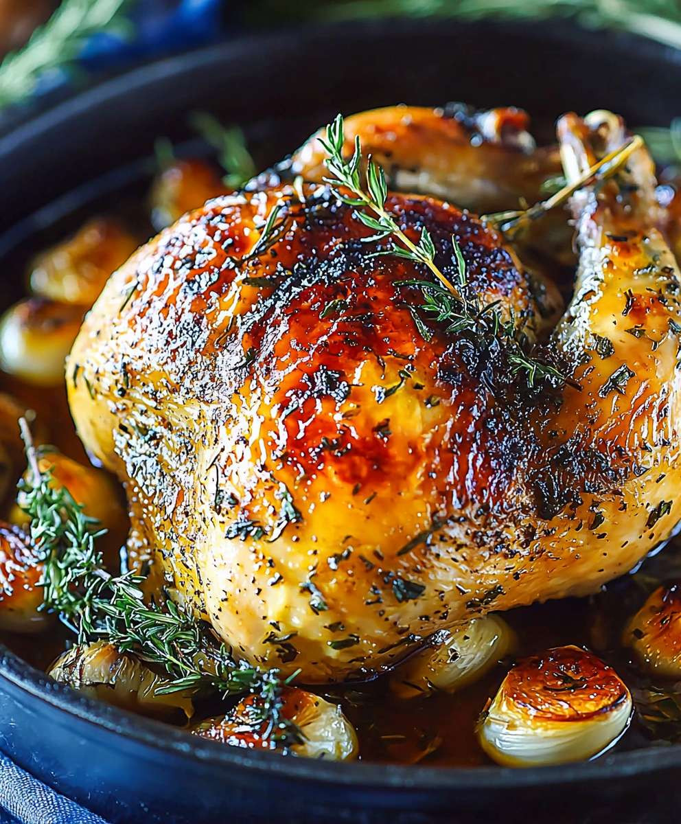 Roasted Garlic Herb Chicken