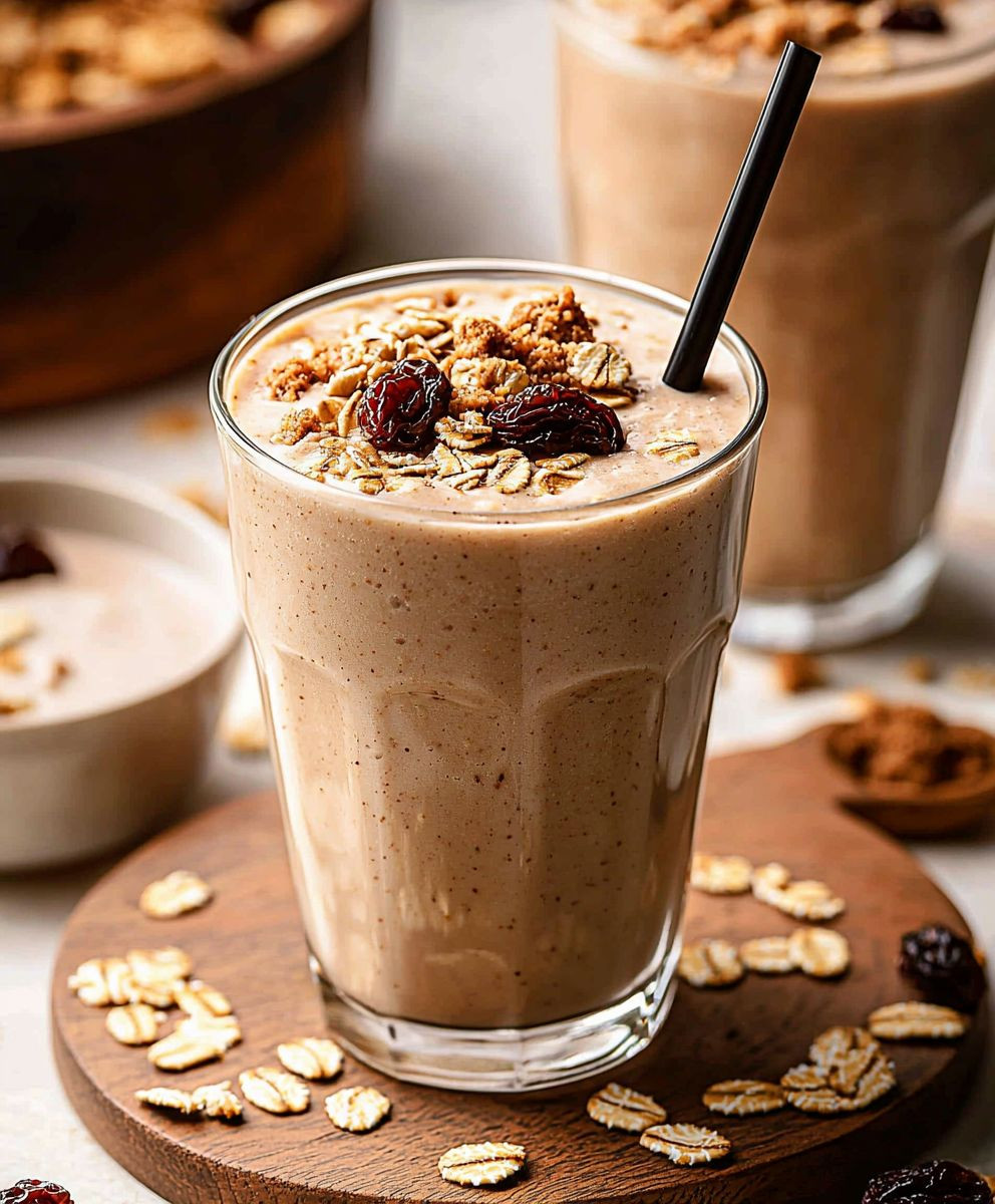 Oatmeal Raisin Cookie Smoothie