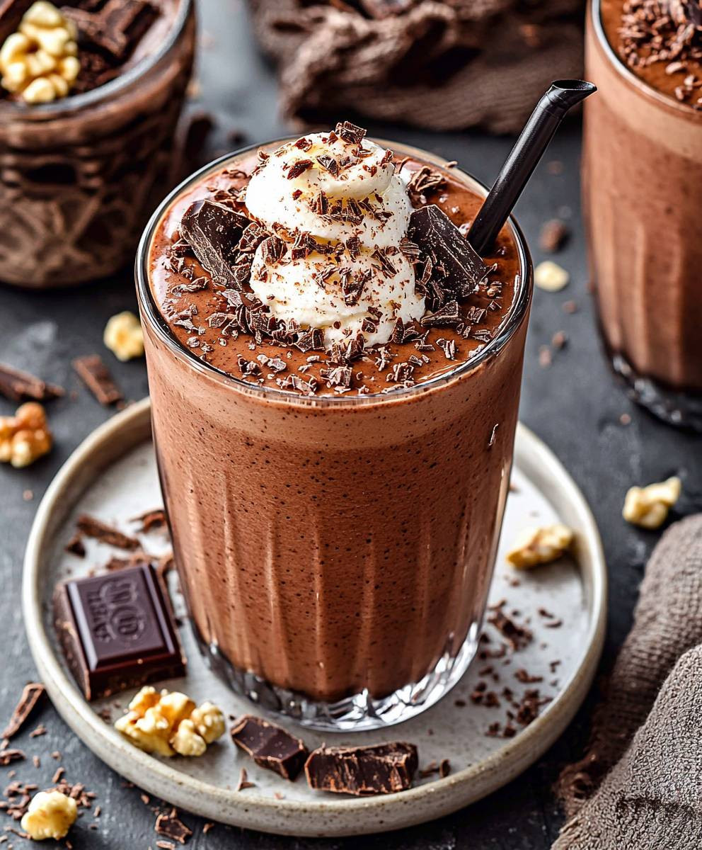 German Chocolate Cake Smoothie