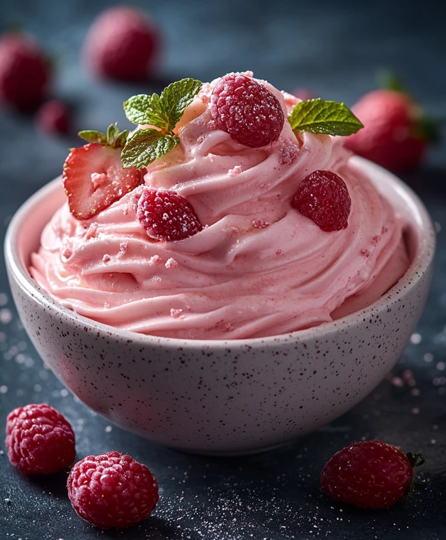 Strawberry Mousse Dessert