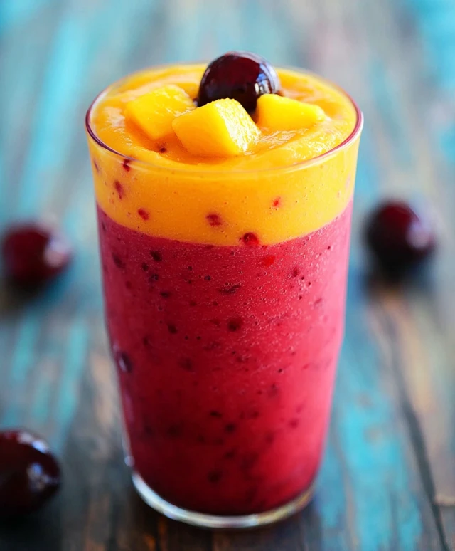 Cherry Mango Smoothie