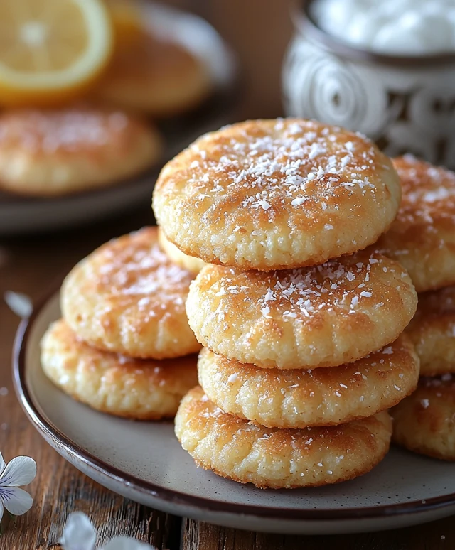 Coconut Lemon Cookies