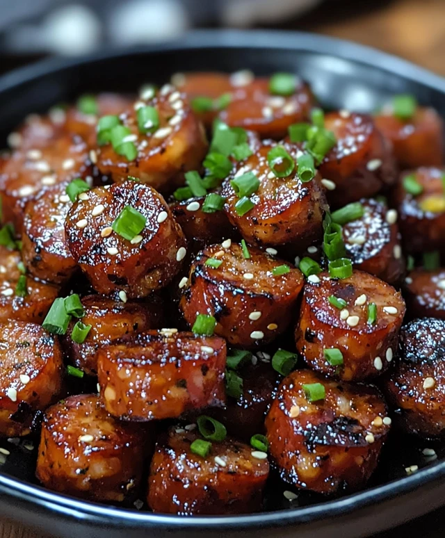 Crock Pot Kielbasa Bites