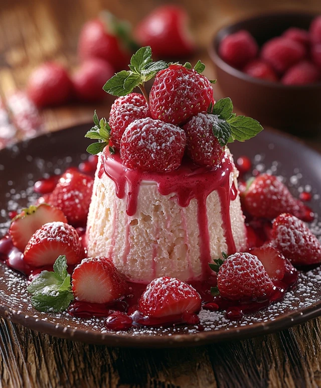Strawberry Mousse Dessert