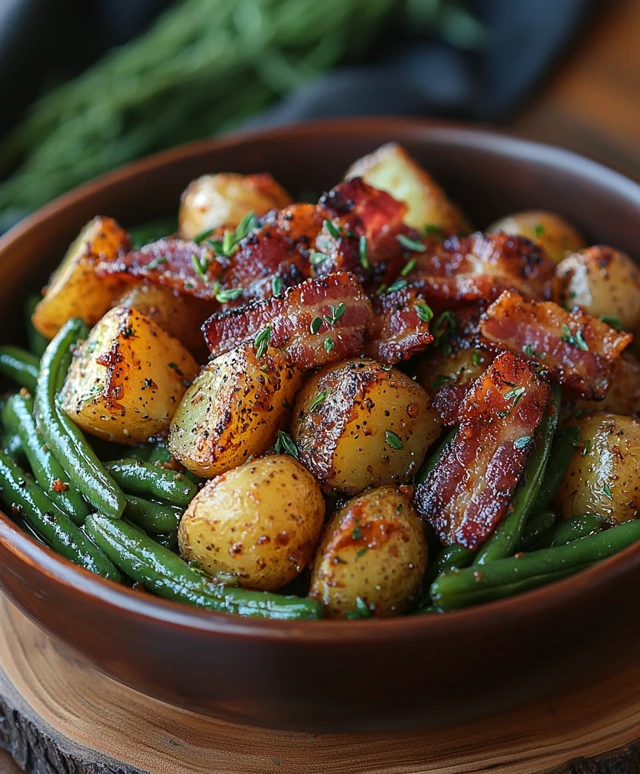 Country Ranch Green Beans Potatoes