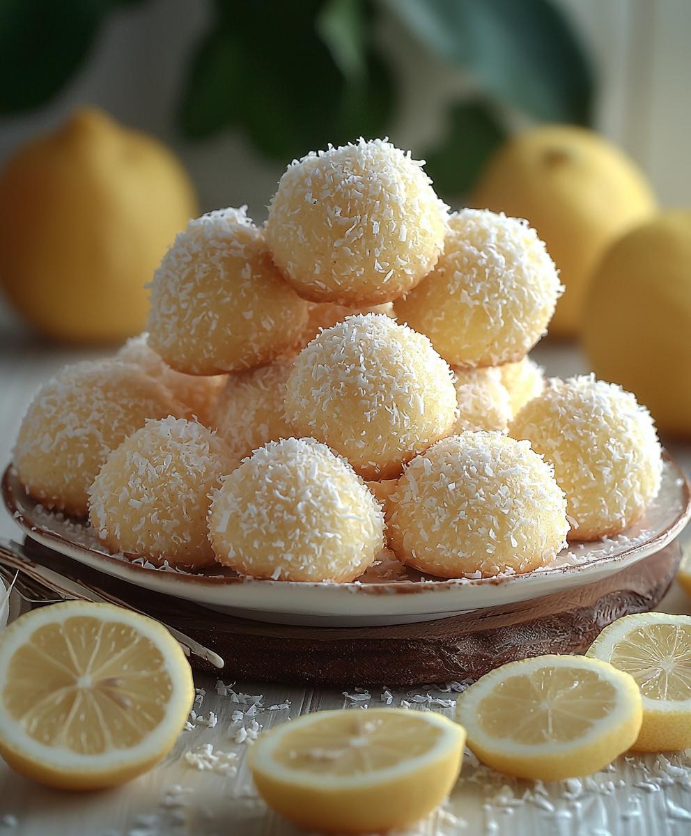 Coconut Lemon Cookies