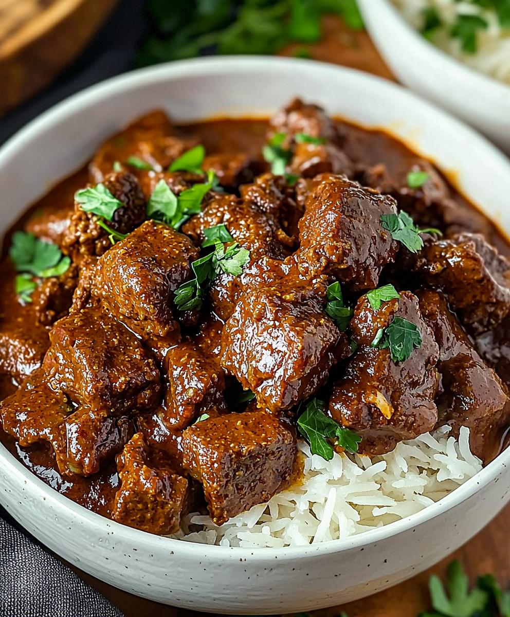 Beef Vindaloo Curry