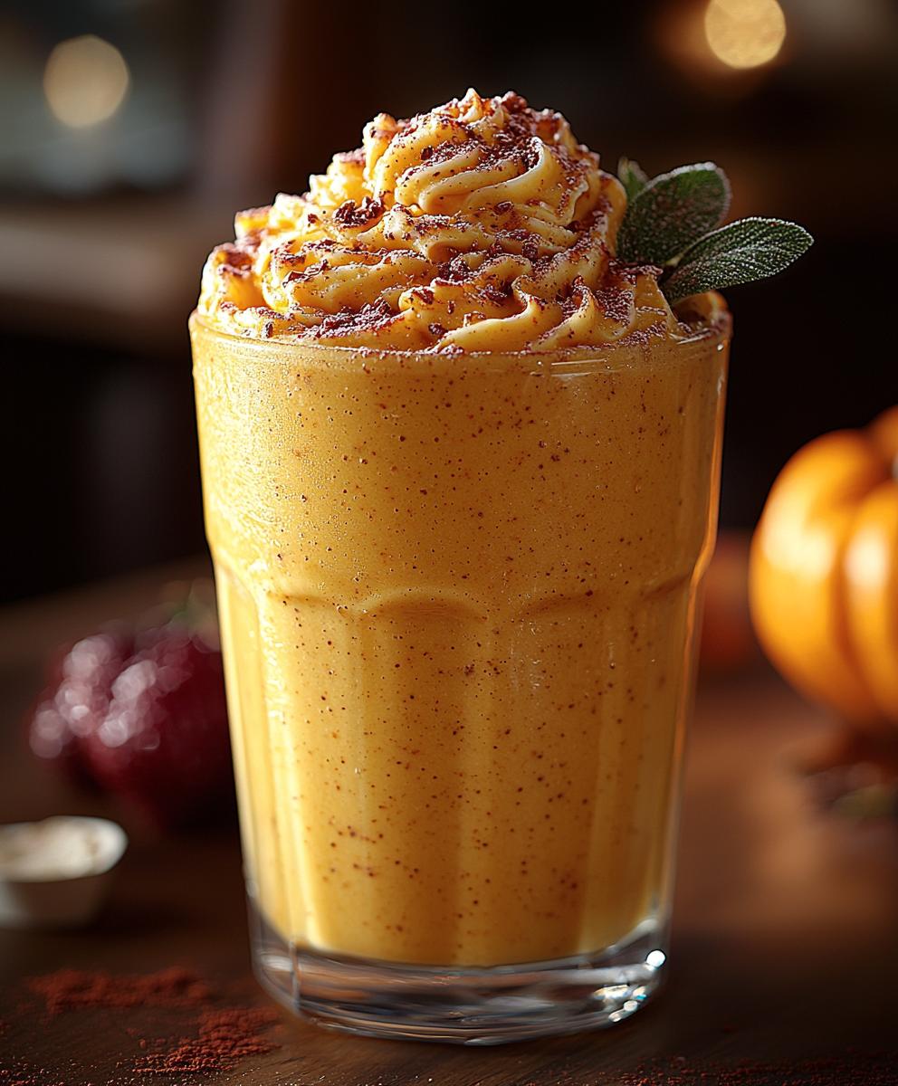 Pumpkin Pie Smoothie Benefits