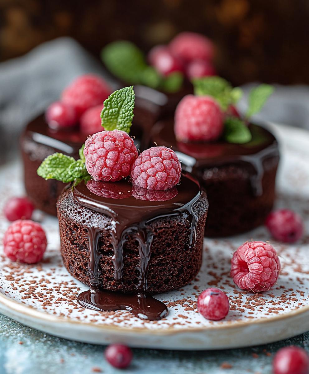 Mini Chocolate Cakes
